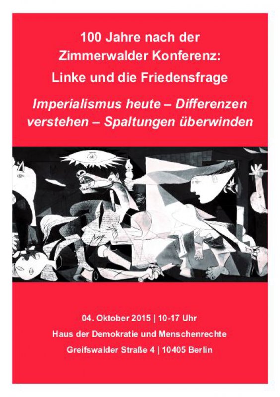 Programm Zimmerwaldkonferenz