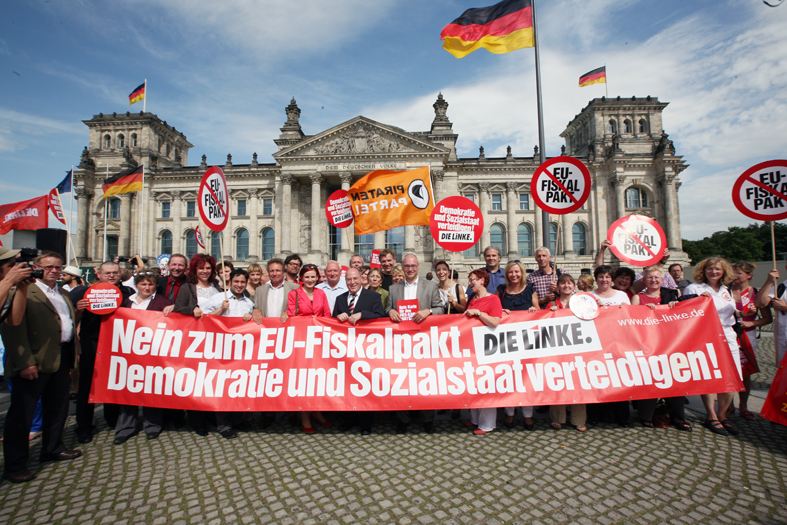 Demo gegen Fiskalpackt