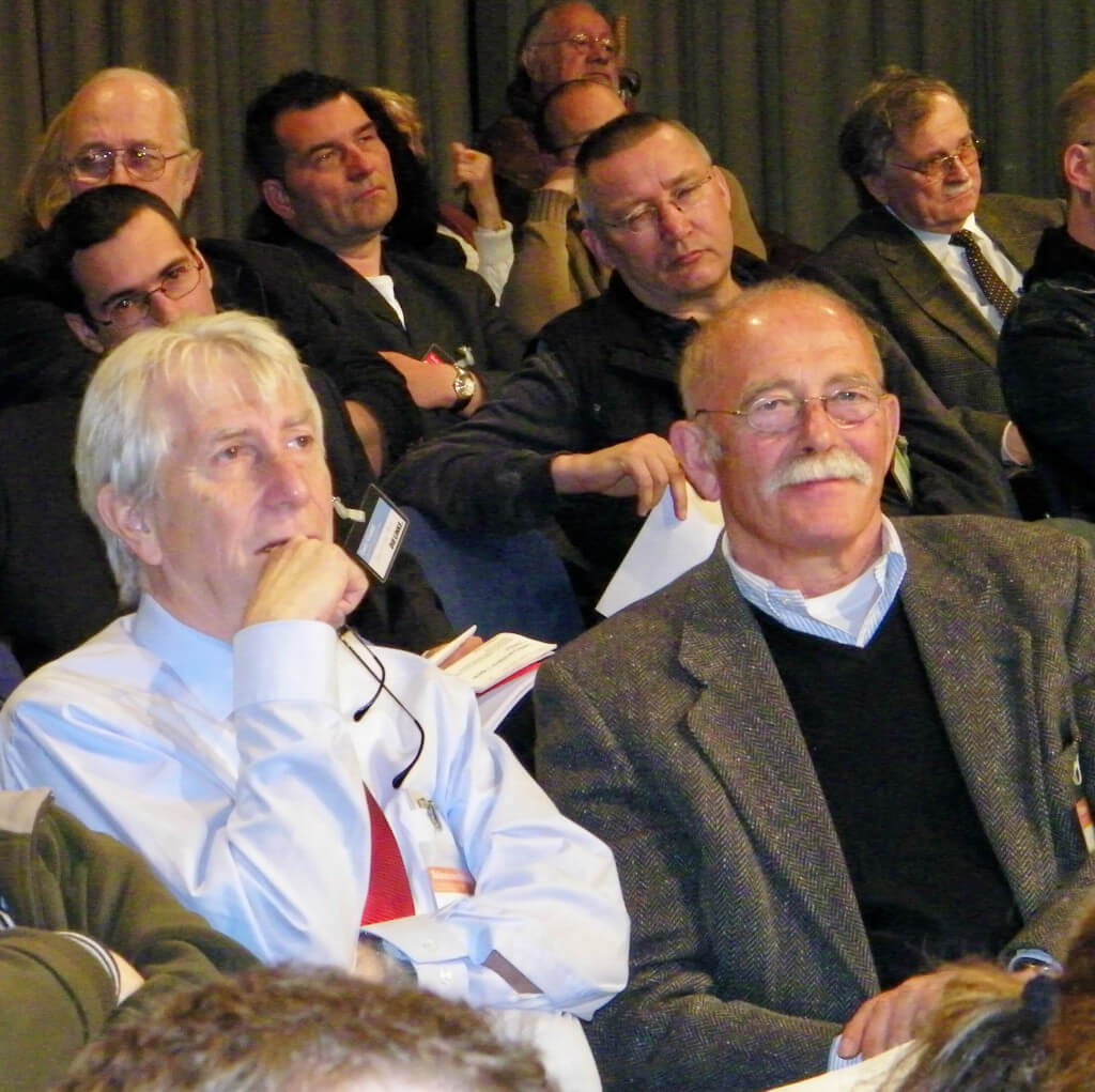 mit Harald Werner beim Parteitag der LINKEN  in Rostock