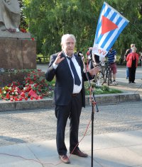 8. Mai 2016 am Treptower Ehrenmal in Berlin