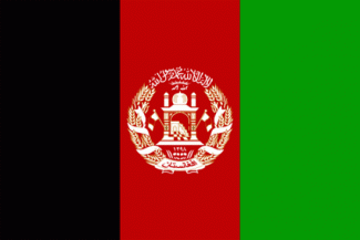 Flagge Afghanistan