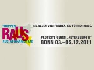 Proteste gegen "Petersberg II"